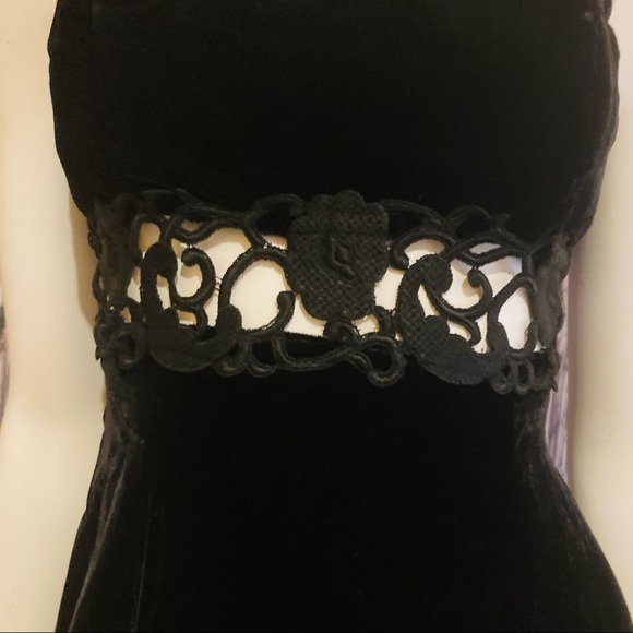 Vintage Jessica McClintock Gunne Sax Mini Dress - Picture 4 of 12